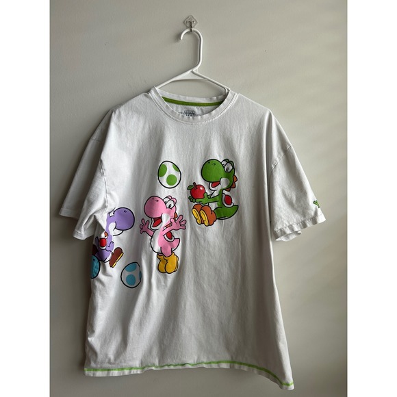 Other - Super Nintendo World Universal Studios White Yoshi Graphic T-Shirt Mens XL